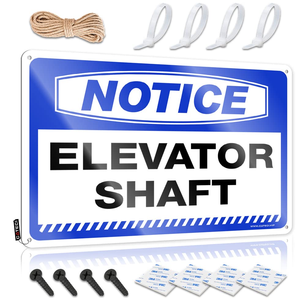 Retro Wall Art Statue Ready To Hang - Notice Elevator Shaft Personalized For Darts(30X40CM)