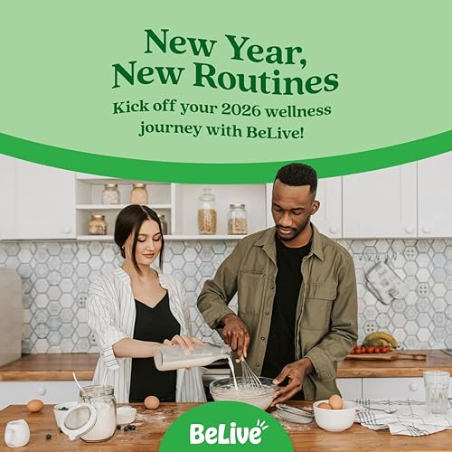 Miniatura 4 de BeLive Fiber Gummies - Prebiotic Fiber Supplement with Chicory Root & Inulin for Digestive Support & Overall Gut Health I Vegan, Sugar Free Gummies