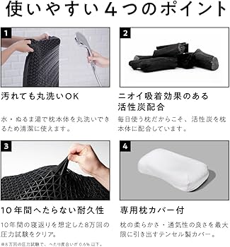 Amazon.co.jp: ヒツジのいらない枕 枕 まくら テンセル枕カバー付き