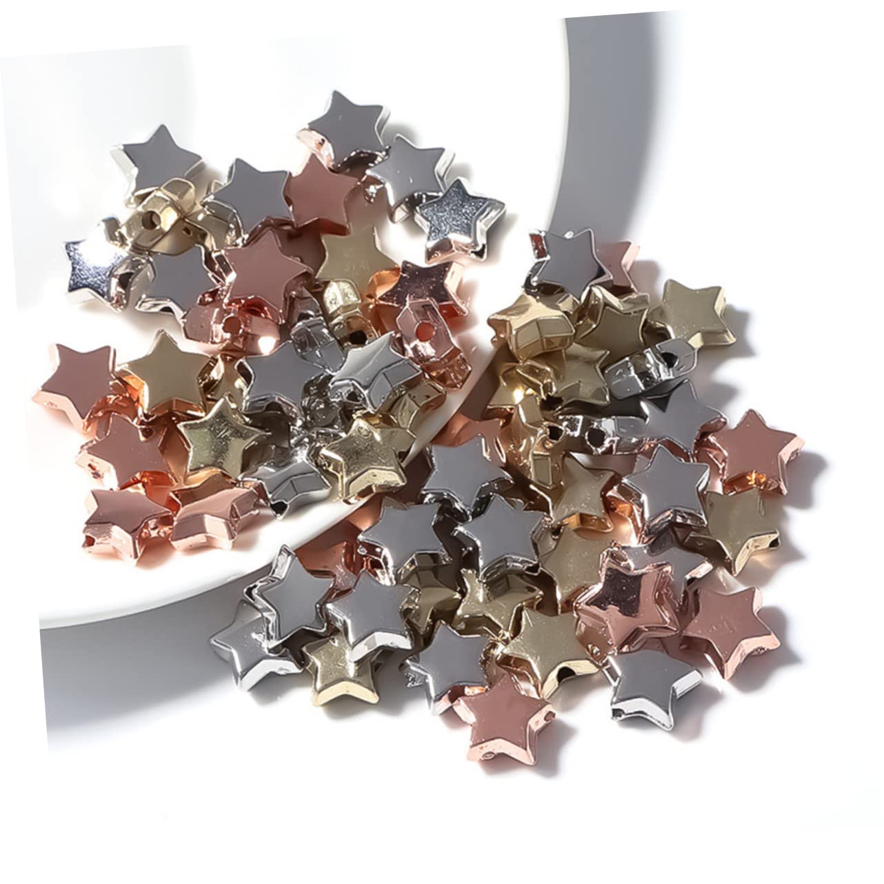 ARTIBETTER Abalorios Forma De Para Joyería Diy Para Collares Y Pulseras Para Manualidades Y Creaciones Artísticas 300 Piezas*5