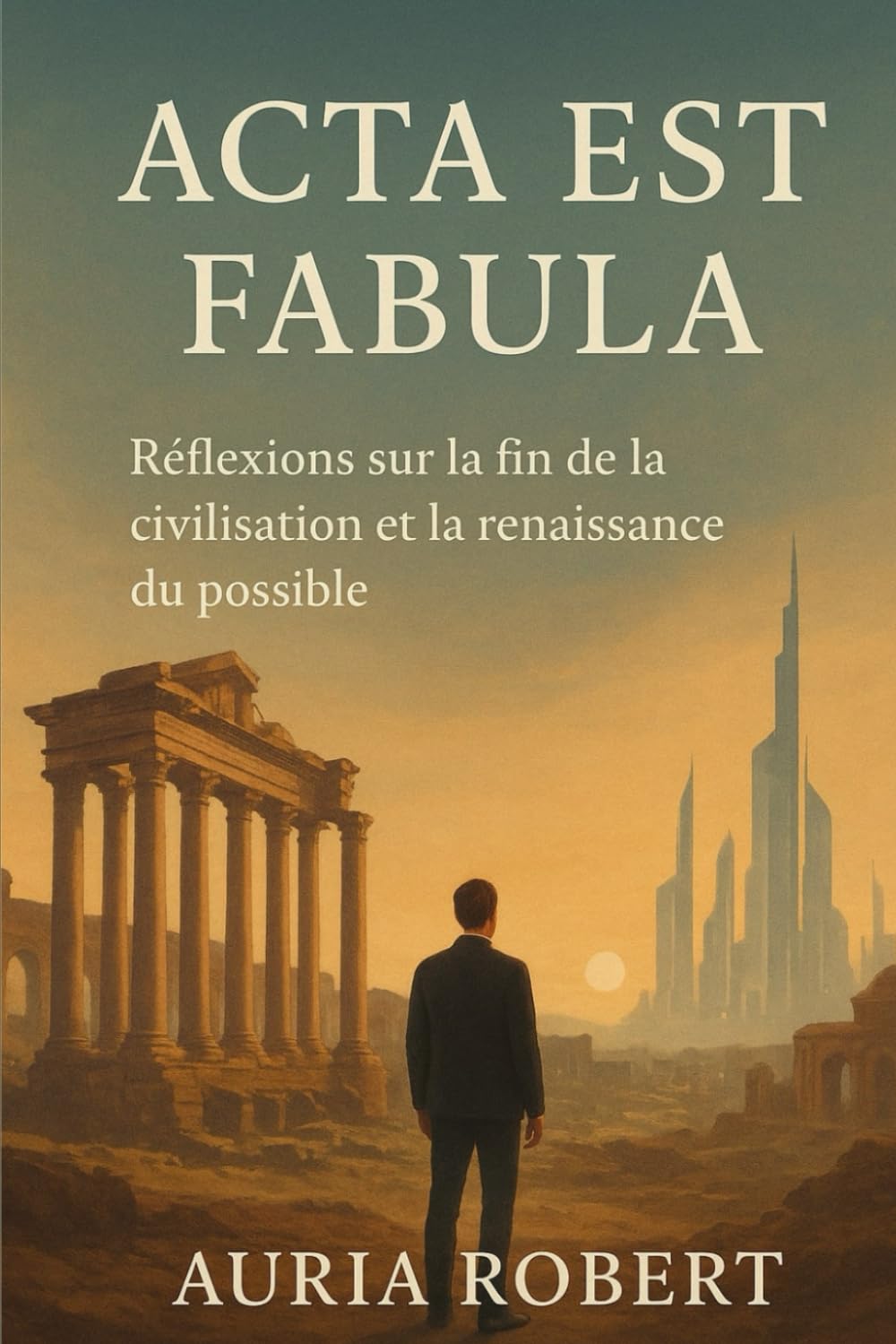 Acta est fabula: Réflexions sur la fin de la civilisation et la renaissance du possible (Essai philosophique)