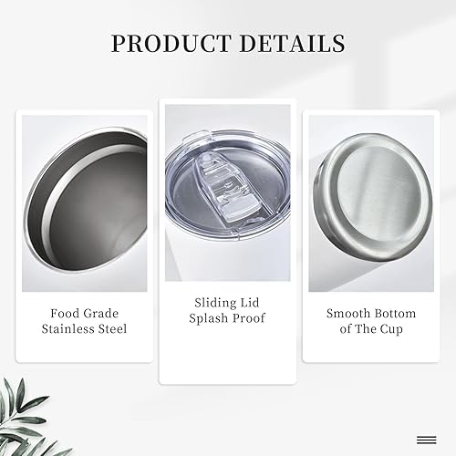 Miniatura 6 de Vasos personalizados con tapas de fotos y pajitas de 20 onzas vaso de café de acero inoxidable con foto personalizada con nombre texto taza de café