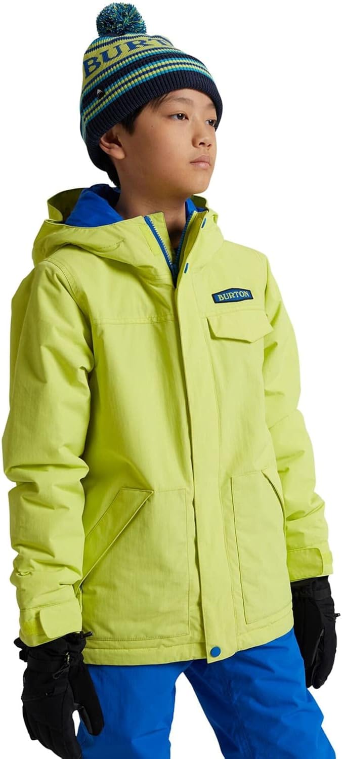Burton Boys' Dugout Waterproof Ski/Snowboard Winter Jacket X-Small Limeade