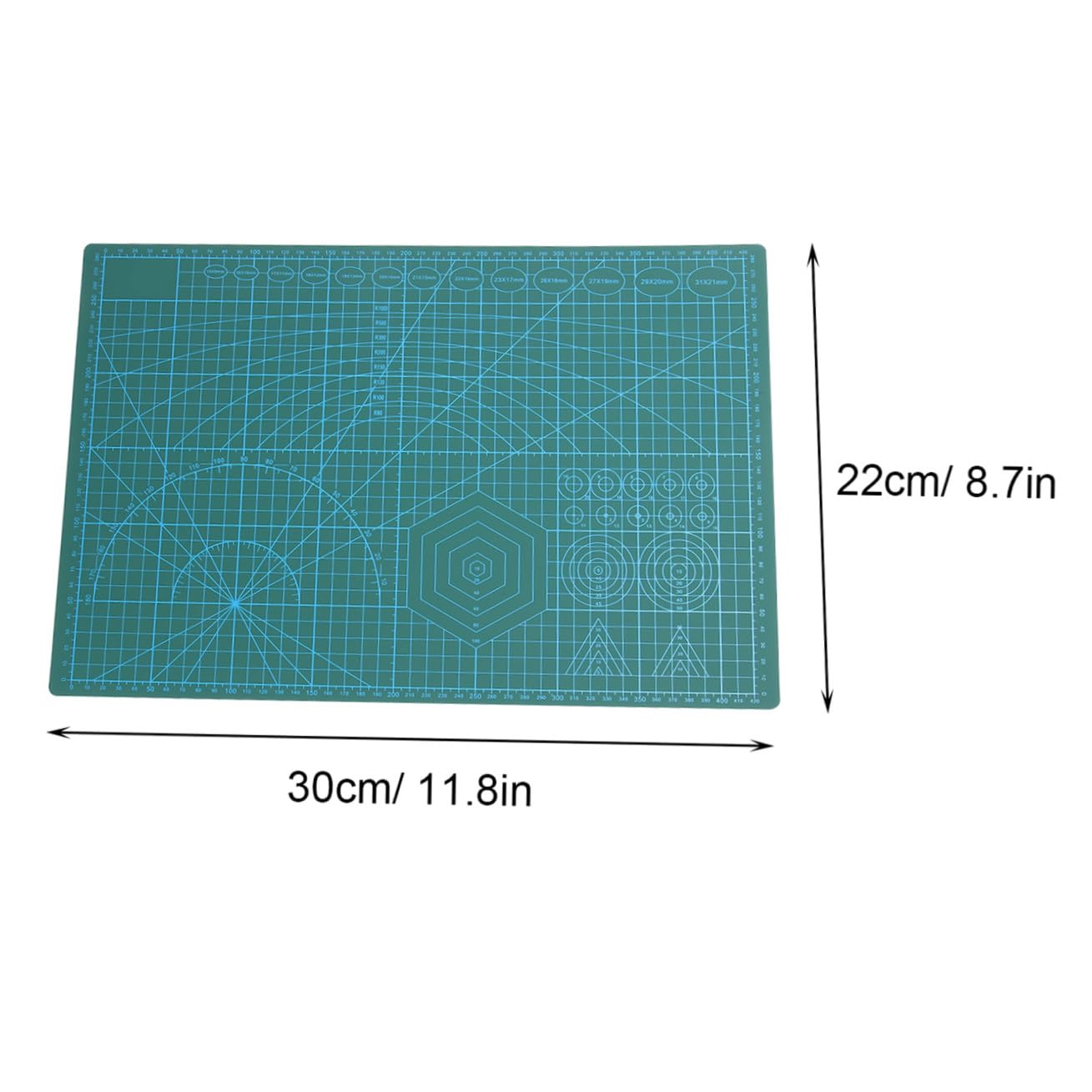 POPETPOP Tapis Découpe Auto-cicatrisant pour Scrapbooking et Couture Antidérapant et Flexible pour Projets Artistiques et Loisirs Créatifs