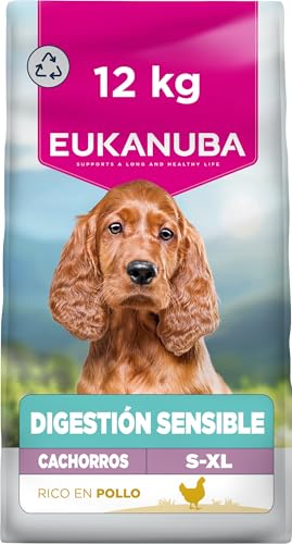 Aprovecha el alimento EUKANUBA para cachorros con digestión delicada y fácil absorción de nutrientes al mejor precio
