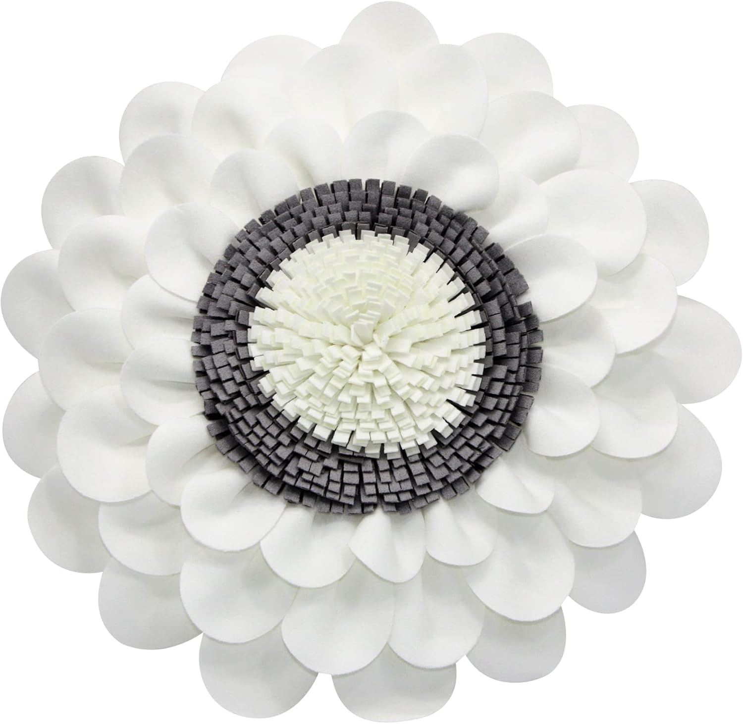 3D Decorative Flower Pillow – Handmade Decorative Pillow – Cherry Blossom Pillow for Bedroom, Living Room or Sofa – Flower Decorative Cover & Insert (14" Flower, 13" Pillow With Insert, Blossom)