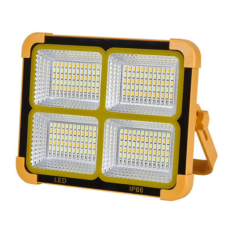 SKTYANTS LED作業灯 投光器 600LM ソーラー充電 Type-C充電 防水ランタン IP66 多种照明模式 折り畳み式 磁気設計 ワークライト キャンプ アウトドア 登山 夜釣り 防災 緊急 停電対策 屋外照明 夜間工事