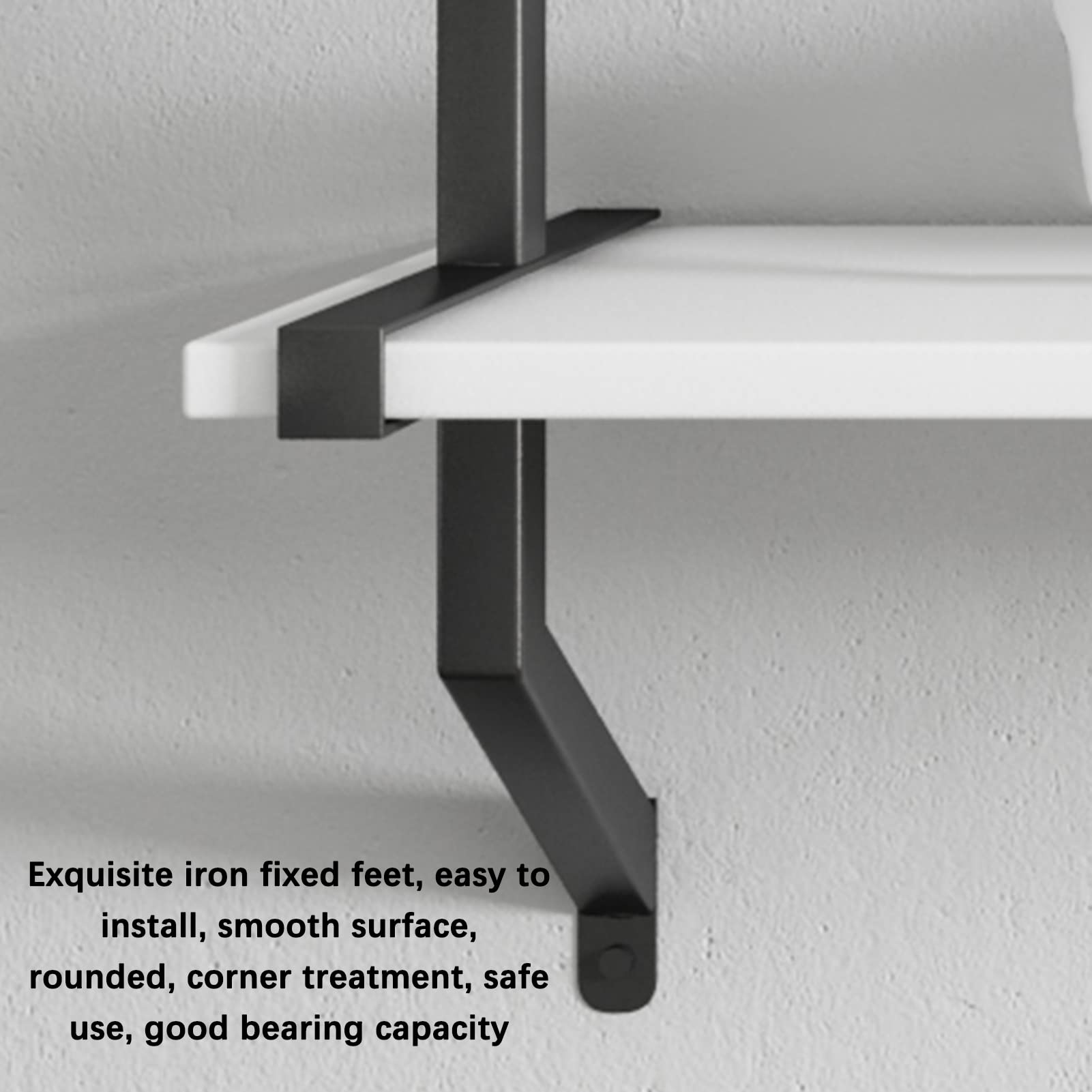 Estante flotante Estantes flotantes Estante de pared de 2/3 capas, estantes de exhibición montados en la pared, sala de estar, dormitorio, oficina, estudio, baño, tienda, estantes de almacenamiento,