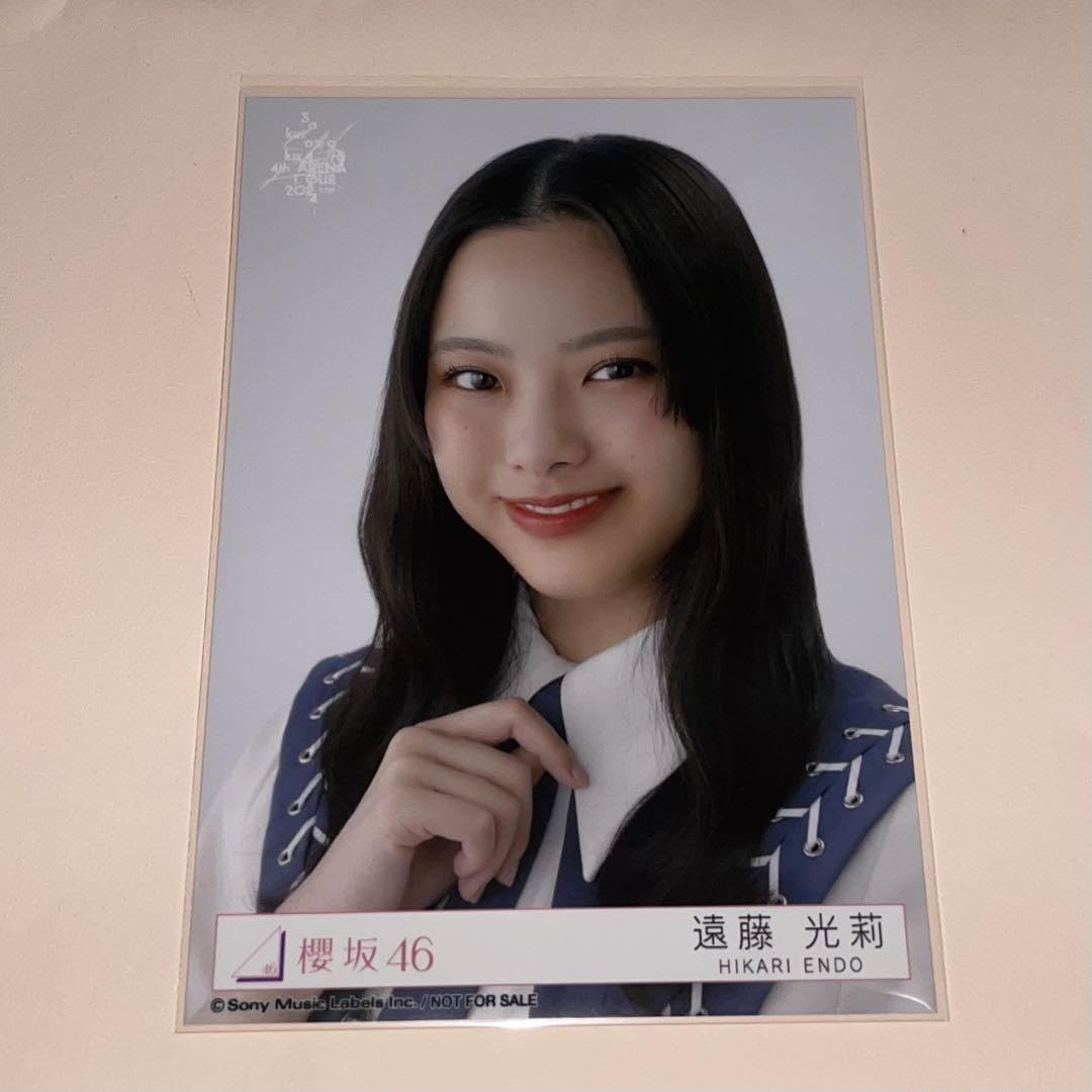 櫻坂46 遠藤理子 東京ドーム 自業自得 直筆サイン 櫻坂46 遠藤理子