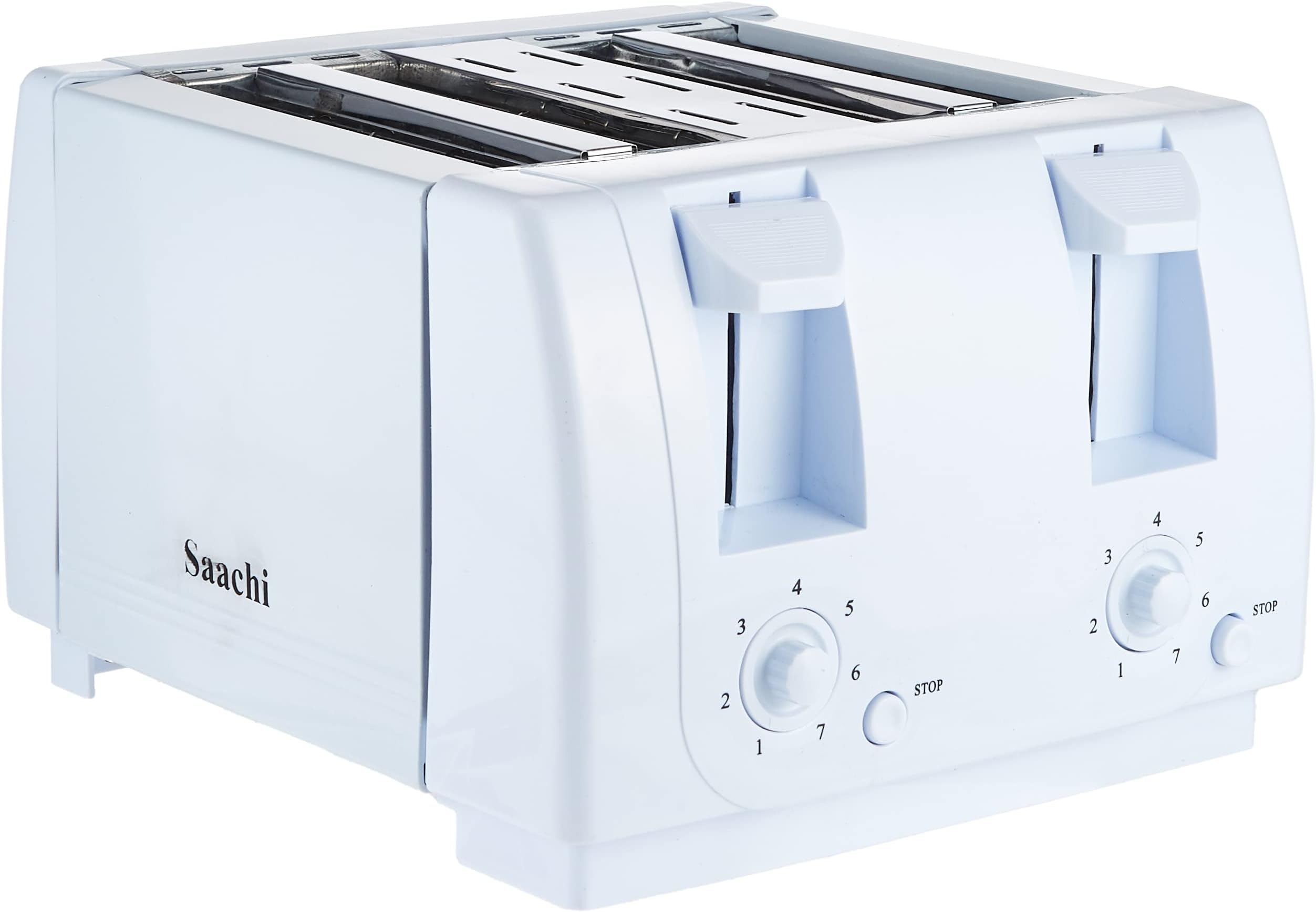 4 Slice Toaster, White, NL-TO-4563