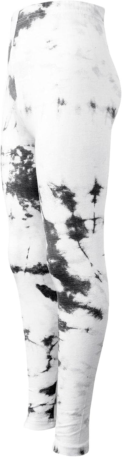 Kids Girls Leggings Tie Dye Print Stylish Fahsion Trendy Dance Legging 5-13 Year