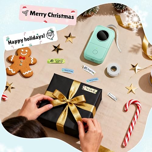 Miniatura 3 de Phomemo Labels D30 - Cinta de etiquetas autoadhesivas, etiquetas maestras de impresión en negro sobre blanco, papel térmico autoadhesivo, 160