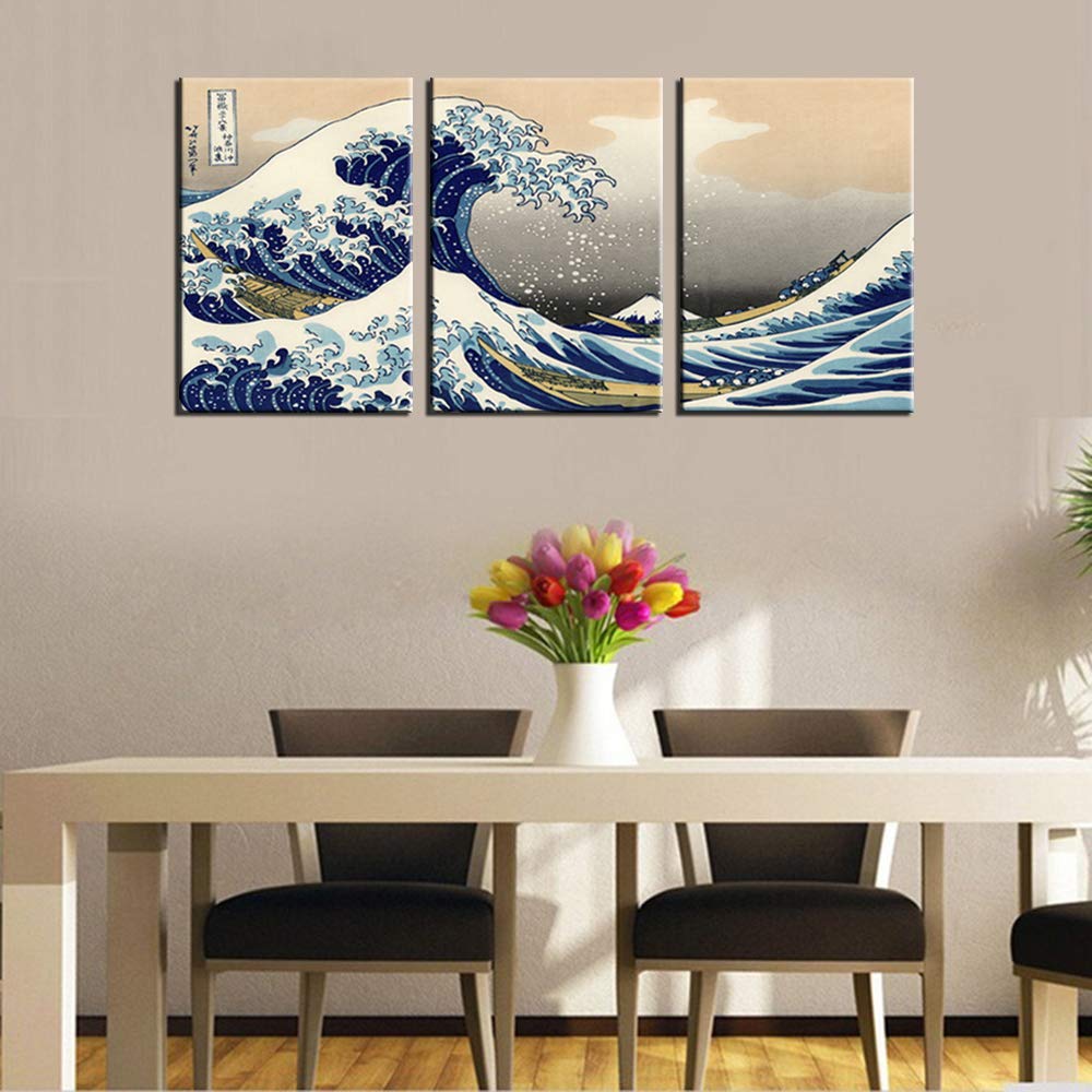 Amazon.co.jp: モダン アート パネル 浮世絵 富嶽三十六景 葛飾北斎