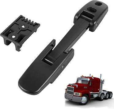 315-5502 Hood Latch,Left Driver Side or Right Passenger Side Universal Heavy Duty Hood Latch Kit Fit for Blue Bird Vision School Bus;Mack CH612,CH61;Kenworth,T270,T300,T370,T440,T470,T660;315-5503