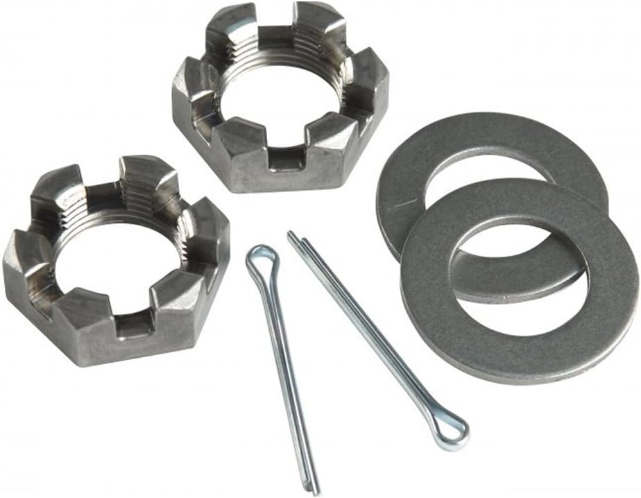 CE Smith Trailer Nut 1" Washers & Cotter Pins Spindle