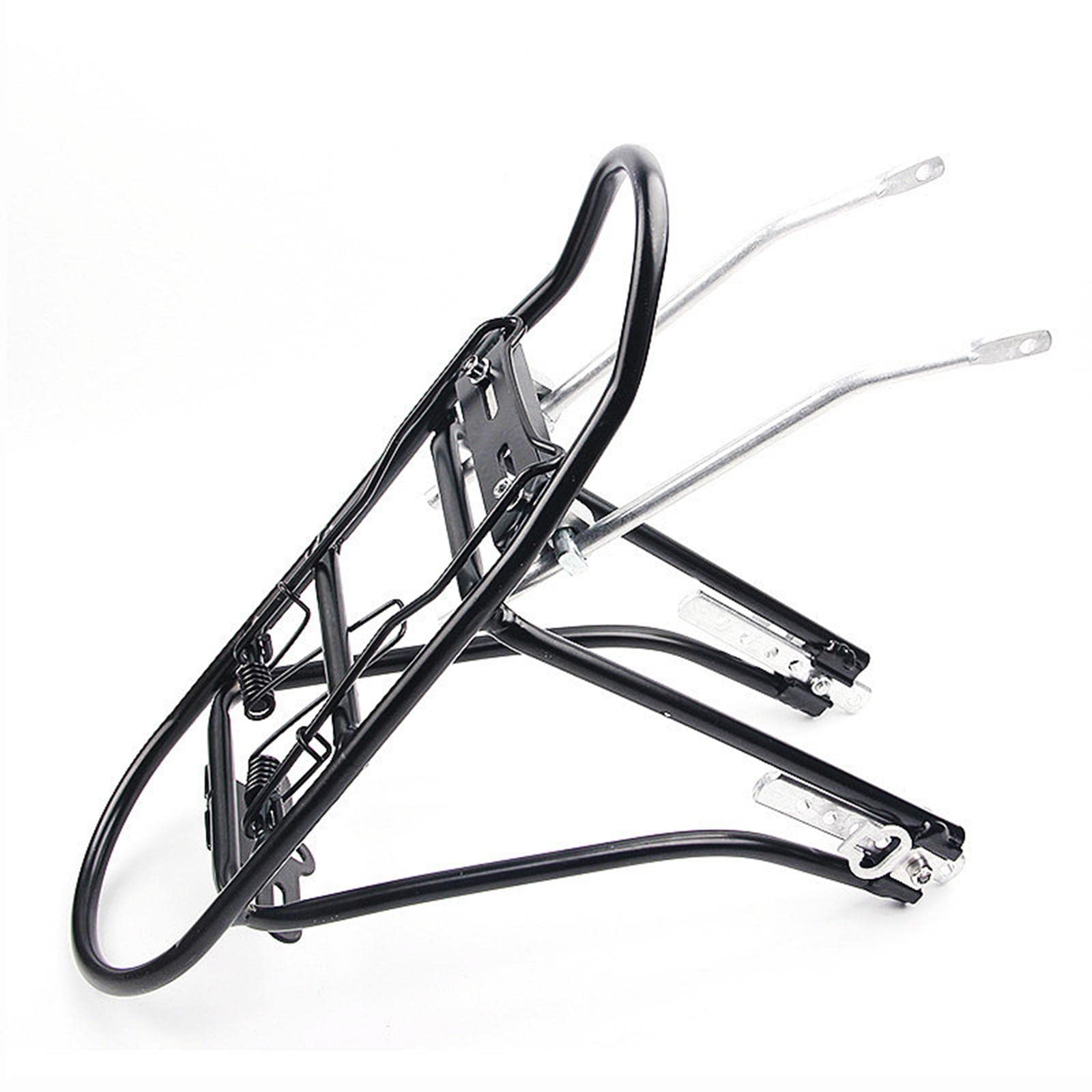 Portaequipajes de Bicicleta Soporte Trasero Portabultos Accesorio de Bicicleta con Abrazadera para y Estante para Equipaje Adecuado para