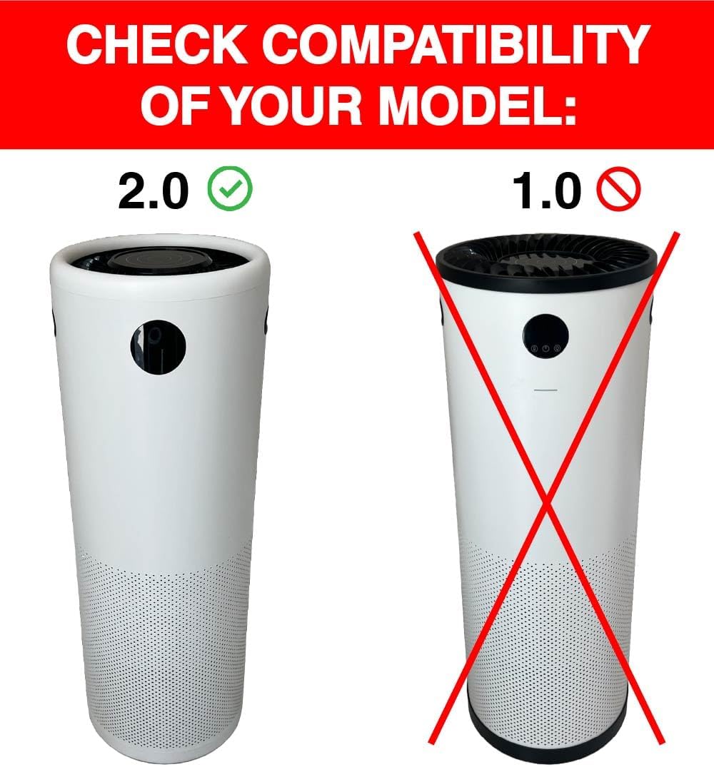 Replacement HEPA & Carbon Filter compatible with Jade 2.0 SCA5100C