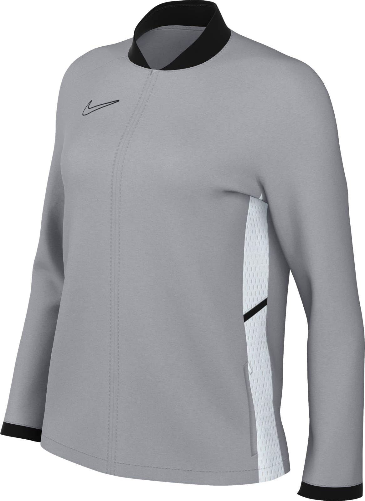 NIKE FZ9826-012 W NK DF ACD25 TRK JKT K Jacket Women's WOLF GREY/BLACK/WHITE/BLACK Size S