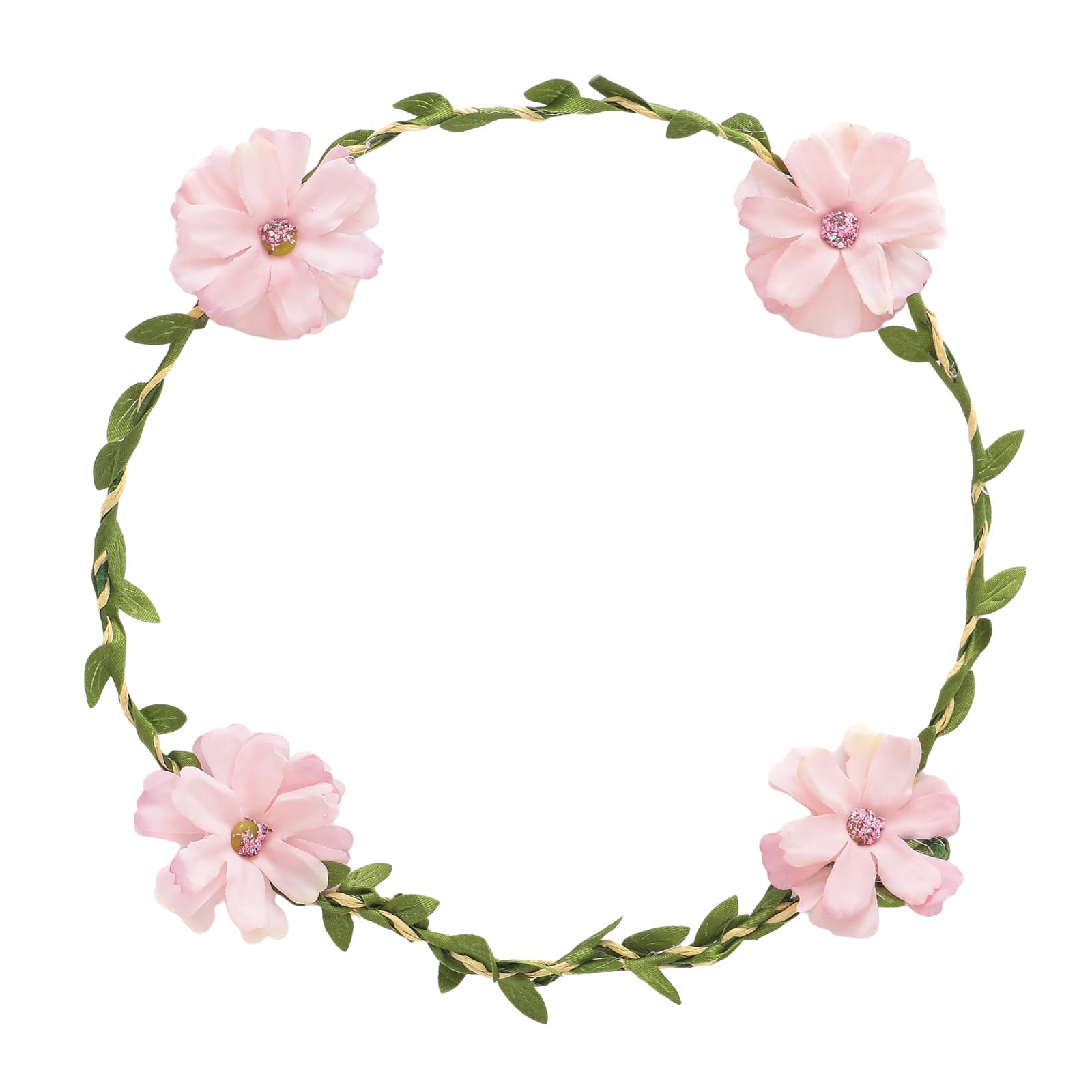 MICFENY Four Flower Metal Headpiece For Women Modifiable Hair Addition Formal Incidents Casual Outfits Permanent Building