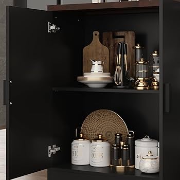 Amazon.com: FUFU&GAGA Large Stationary Kitchen Island with