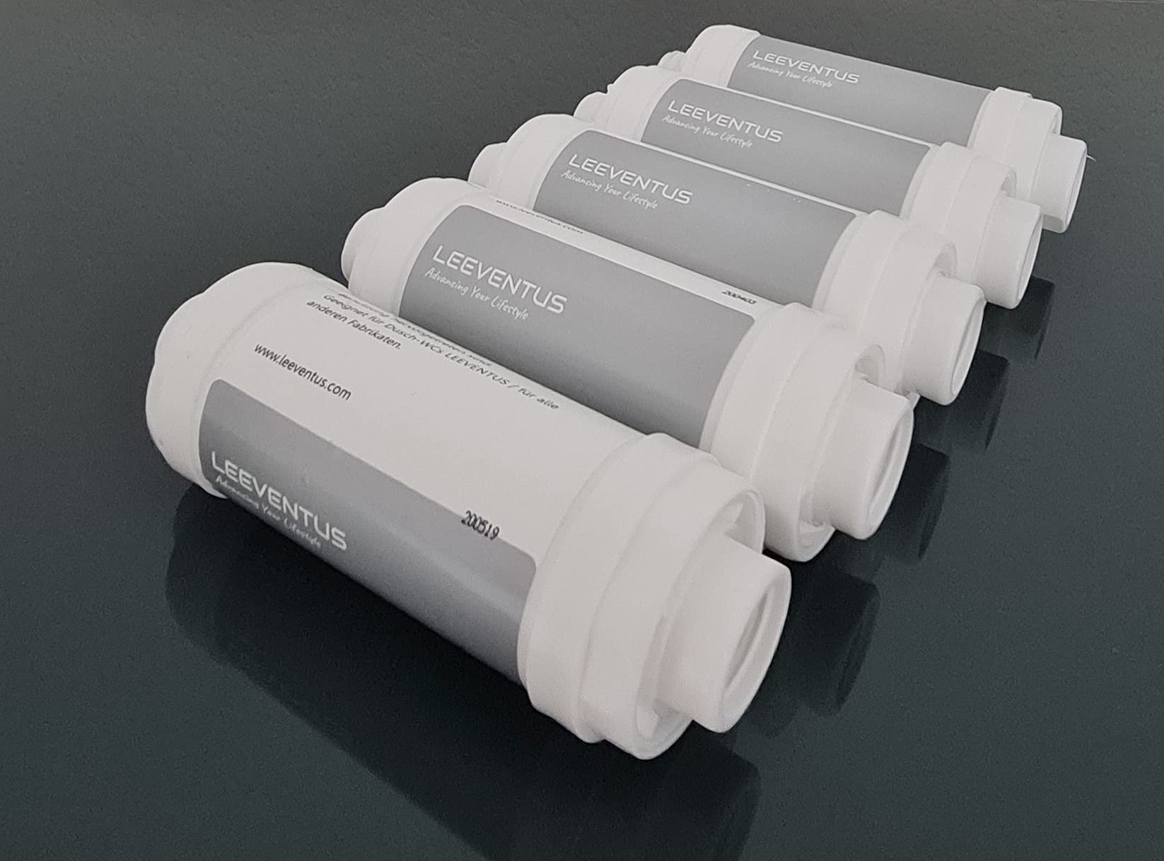 LEEVENTUS - 5 filtros de iones para inodoros de ducha - Fabricado en Corea