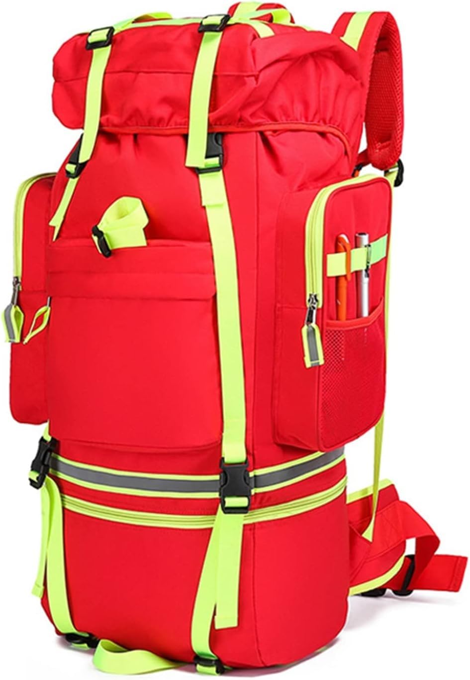 Borsa per il primo soccorritore Zaino per il trauma vuoto, borsa per il primo soccorso EMS/EMT Zaino medico multitasche impermeabile per i professionisti della prevenzione e dell'outdoor.