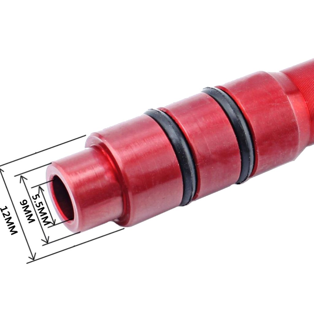 MagiDeal Bike 12mm / 15mm Bis 9mm Steckachse Hub Conversion Spieß Adapter