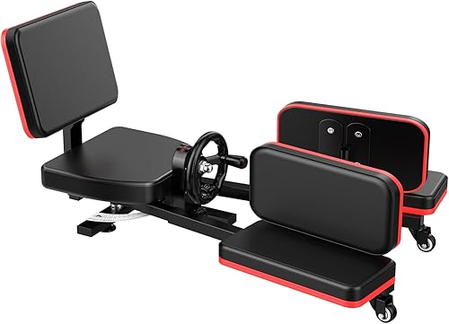 Máquina de estiramiento profesional de piernas, máquinas de estiramiento de piernas de 330 libras, estiramiento de fuerza para adultos, flexibilidad