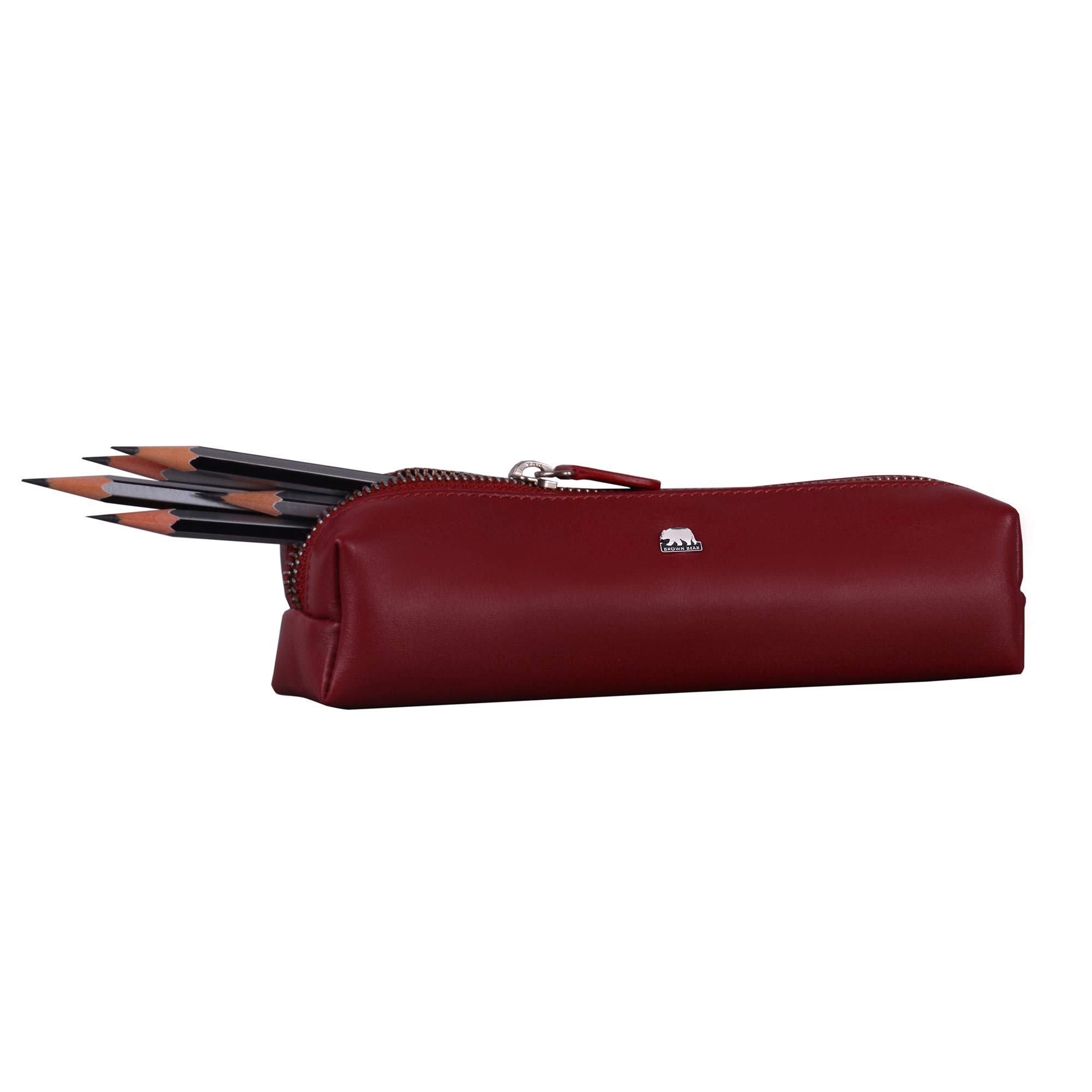 Brown Bear Classic Pens and Pencil case (Cherry Red) (B08QYNQ4P9) Amazon Price History, Amazon Price Tracker