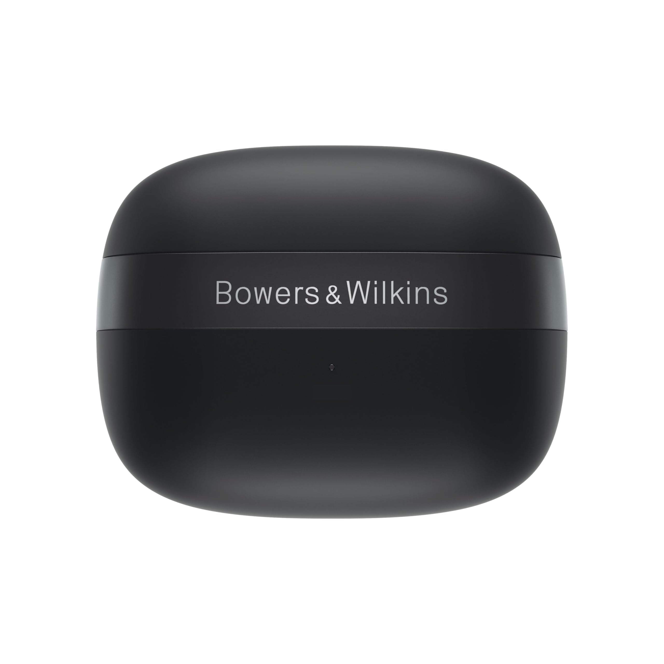 Bowers & Wilkins Pi8 kabellose True Wireless Kopfhörer mit Aktiver Geräuschunterdrückung, Bluetooth, AptX, Ladecase mit Wireless-Audioübertragung – Anthrazit Schwarz
