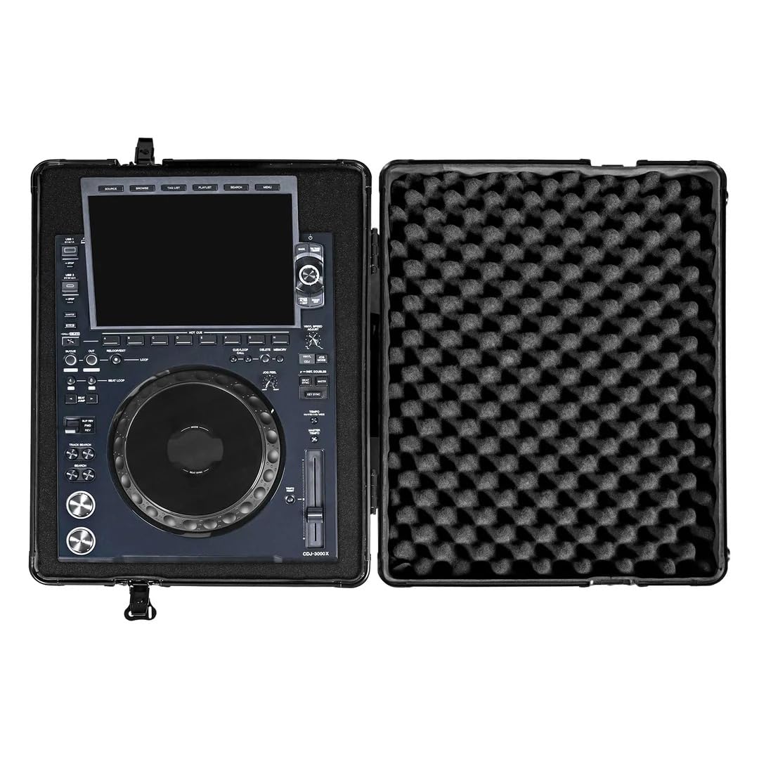 UDG Ultimate Pick Foam Flight Case AlphaTheta CDJ-3000X Nero
