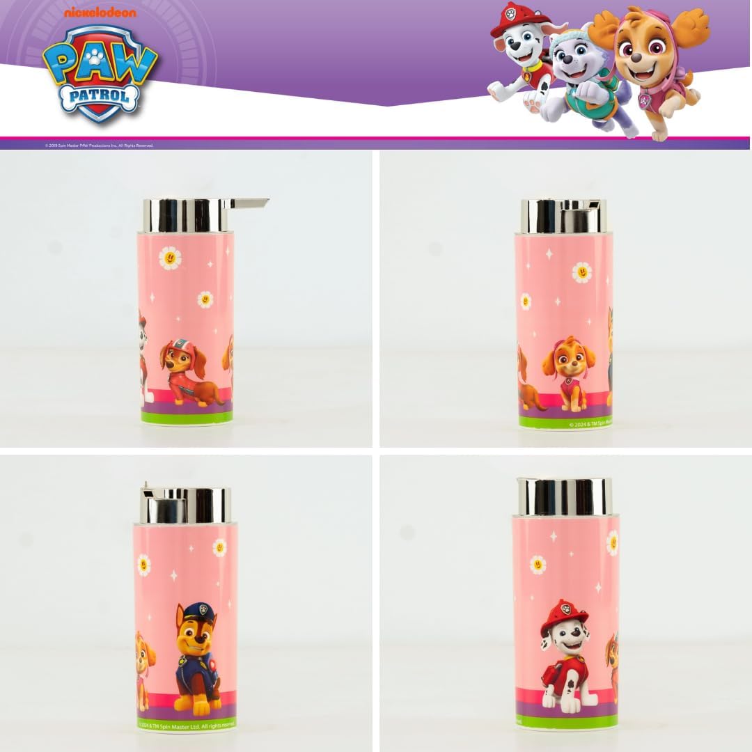 Paw Patrol Skye Kids Soap/Lotion/Hand Sanitizer Pump Dispenser, (Officially Licensed Product) by Franco