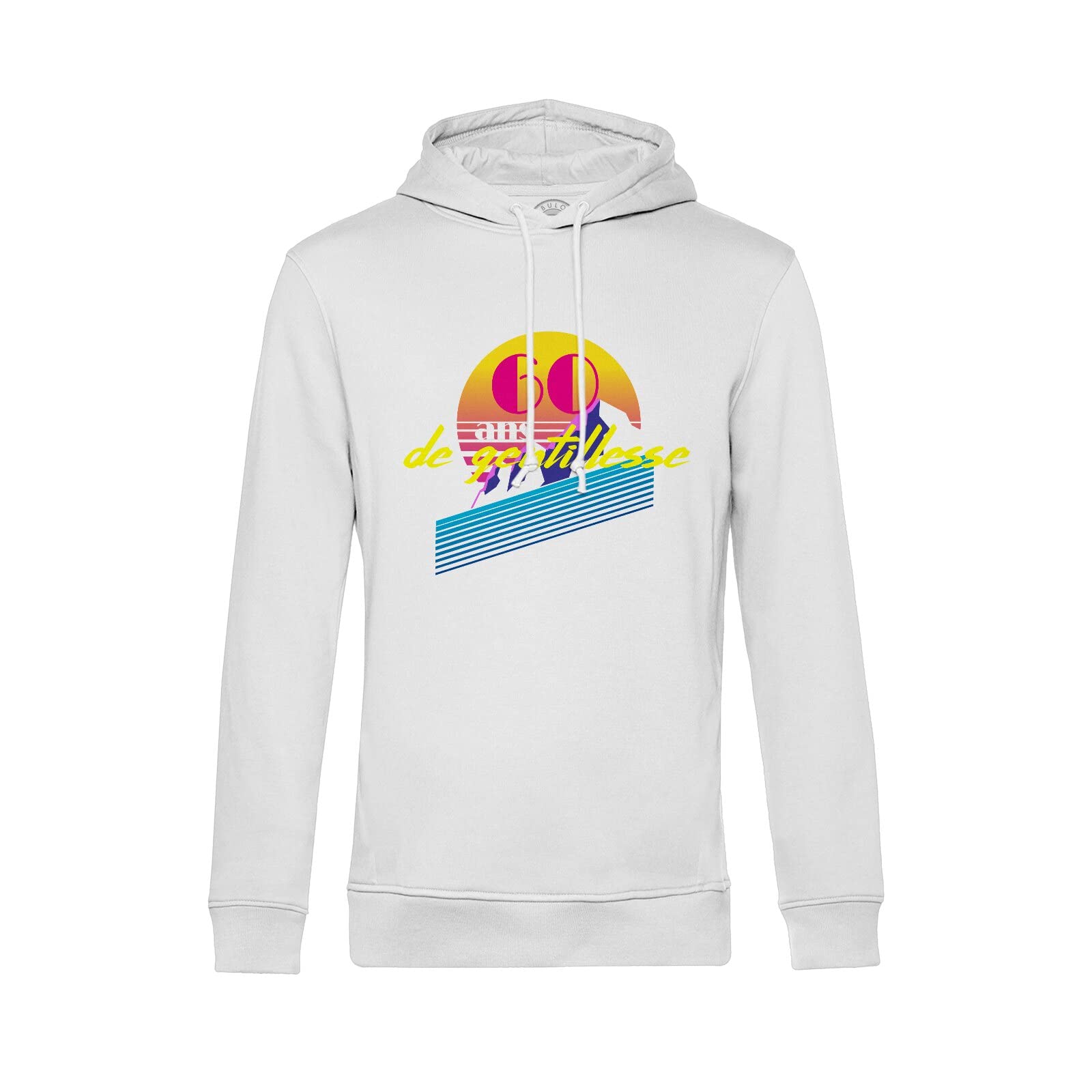 Sweat à capuche personnalisable pour vos soirées style 80's