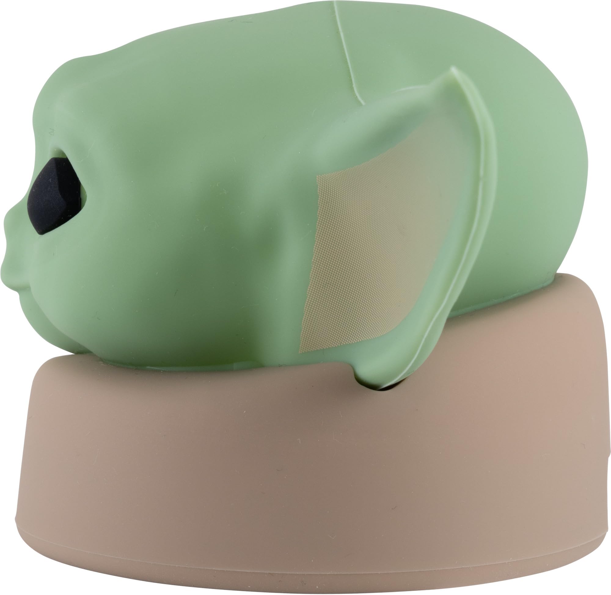 Star Wars LED Squishy Nachtlicht Baby Yoda Lampe Silikon Batterie- oder USB-betrieben Mandalorian The Child Grogu Sammleredition Ideal für Schlafzimmer Spielzimmer Büro 51779