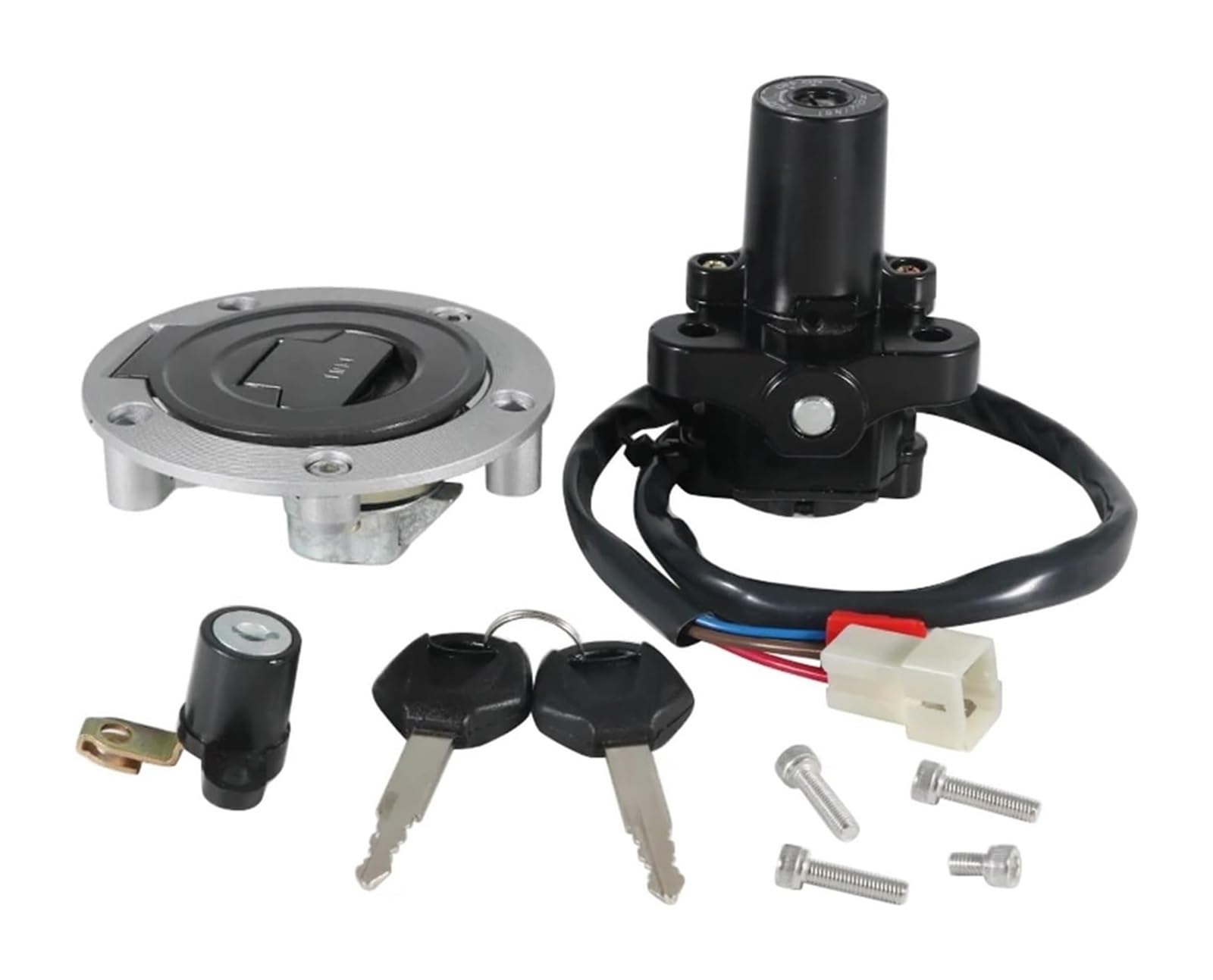 Blocco Accensione Per XT660 Per XT660Z Per Tenere MT03 Per YZF-R1 R1 XJ6 Per XJ6F Per XJ6N FJ09 FZ09 FZ07 Set Interruttori Blocco Chiave Di Accensione Per Moto Moto