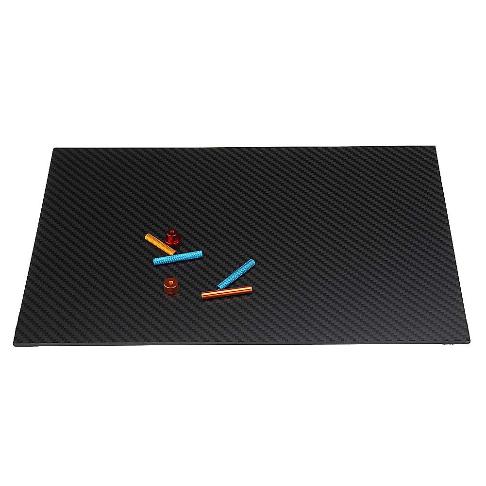 3K Carbonfaserplatten Composites Carbon-Platte 250x400mm Dicke (0,2-1,5mm) Twill-Webart, Mattes Finish,250x400mm,0.2mm