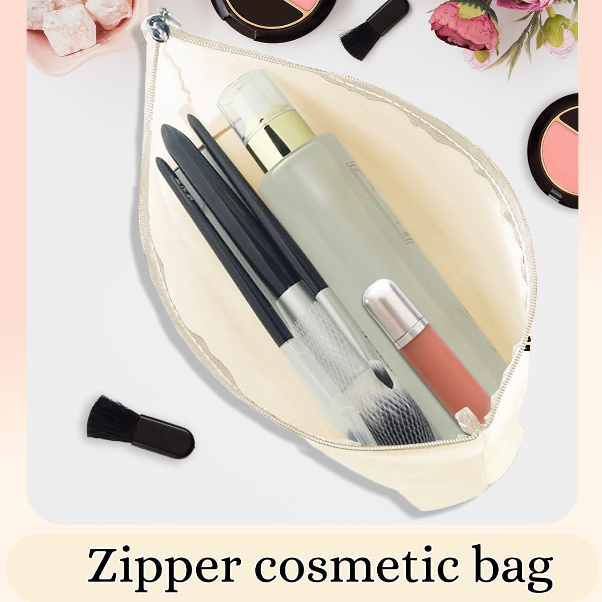 Basketball Soccer Volleyball Cheerleading Tennis Golf Wrestling Swim Hockey Football Makeup Bag Tote Bag Set - Image 5