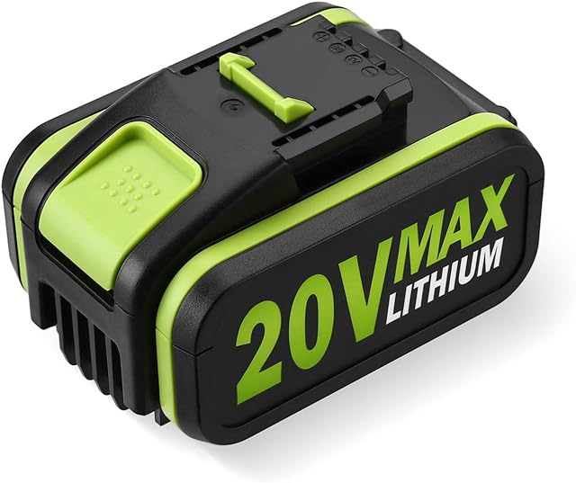 Powerextra 20V 4.0Ah Lithium-Ion Replacement Worx battery For WA3551 WA3551.1 WA3553 WA3553.2 WA3641 WG629E WG546E WU268,Worx 20v lithium battery for All Garden Tools and Power Tools