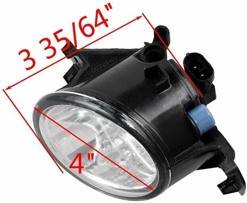 Pair 9 LED Front Bumper Fog Light Lamp Assembly For Nissan Altima For Sentra For Infiniti M35 M45 G37 JX35 QX60 2004-2016 Left & Right Side