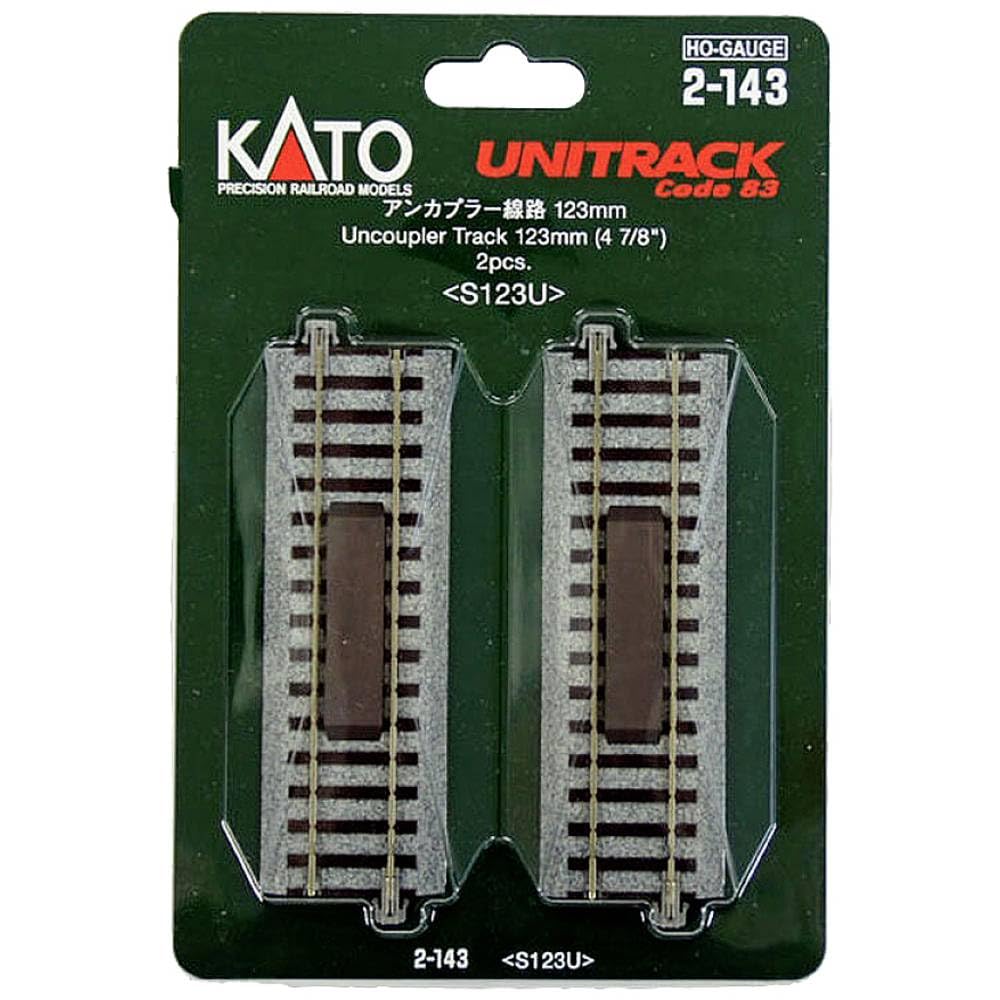 Amazon | KATO HOゲージ アンカプラー線路 123mm 2本入 2-143 鉄道模型