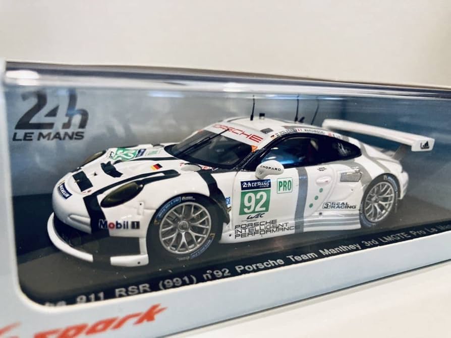 Amazon | 1/43 Spark ポルシェ 911 RSR 991#92 Team Manthey M
