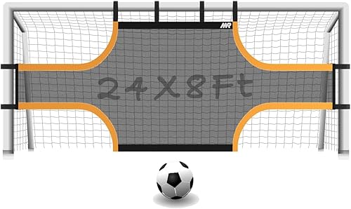 MR Soccer Goal Target Sheet, Field Net, Professional Shooting Practice Aid