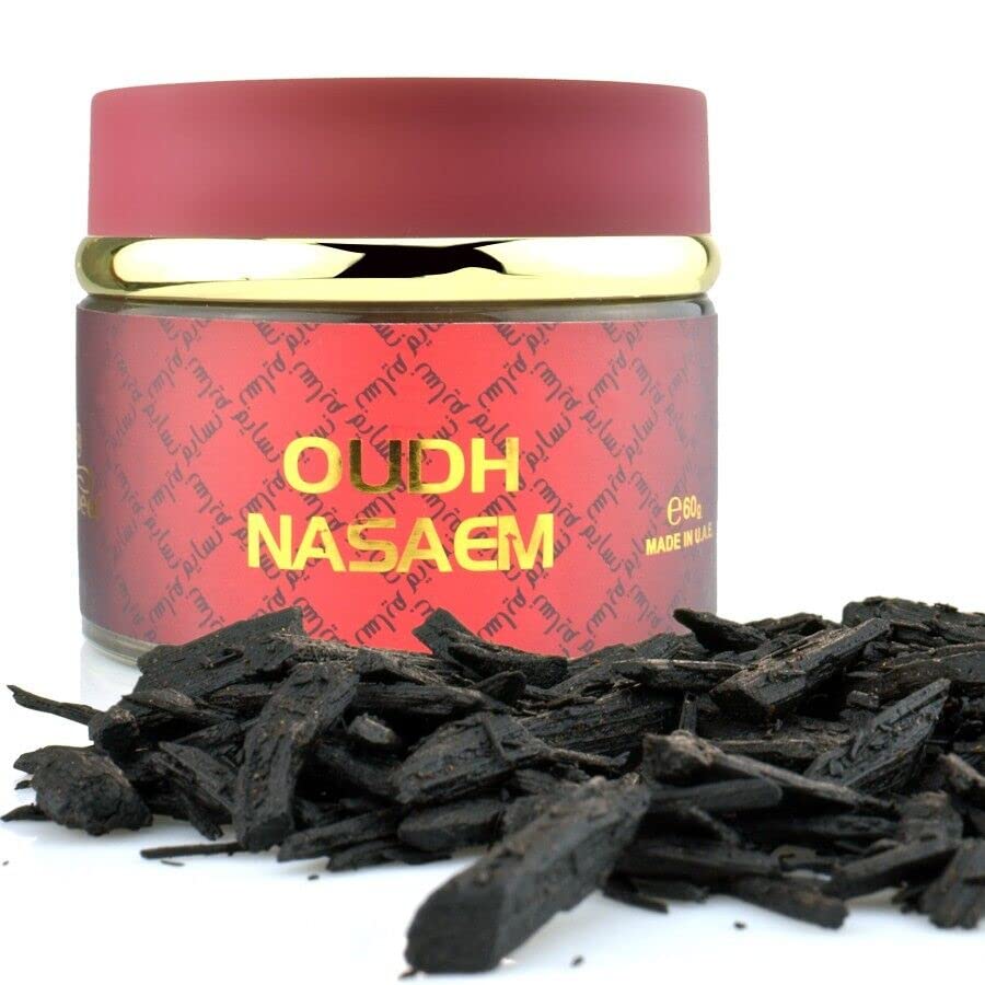 Oudh Nasaem Bakhoor - Incienso Bakhoor de 60 g – Virutas de...