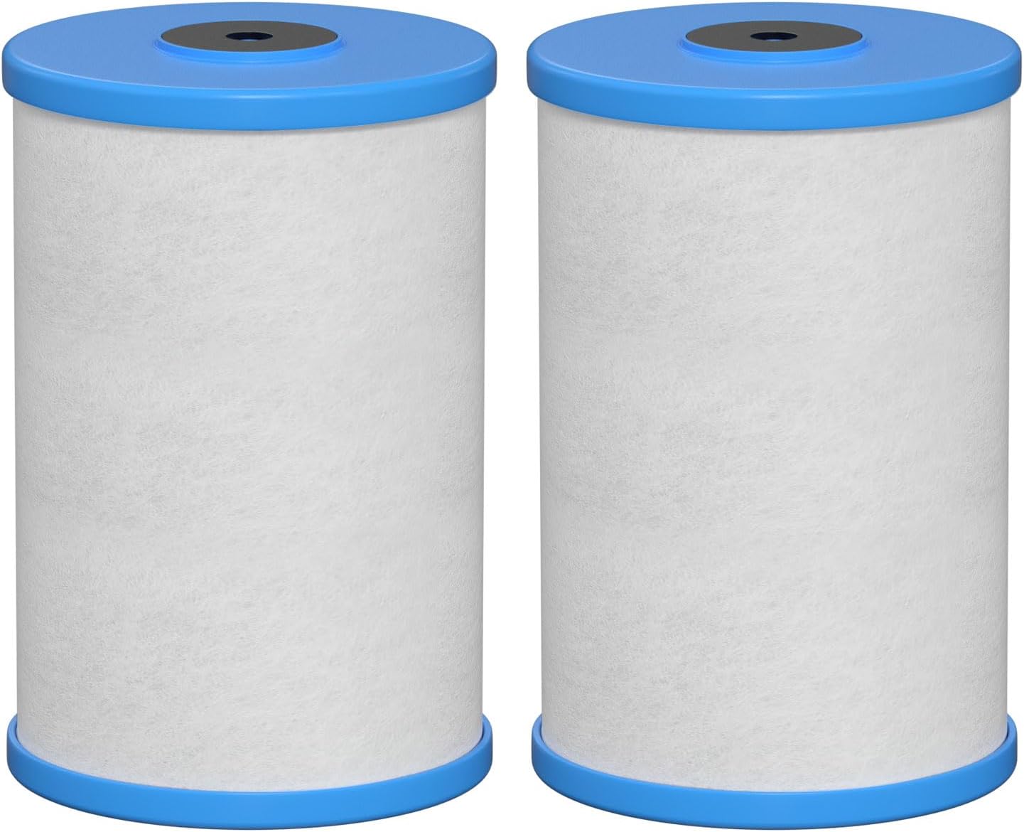 HG-CB6 CB6 Carbon Block Water Filter Replacement Compatible with Hydronix HG-CB6 Hydro Guard Filter and MP and MPC System 0.5 μ, 4.5" D x 6.5" H 2 Packs