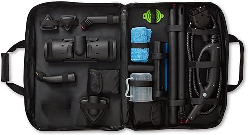 Miniatura 9 de Reliable Brio Plus - Limpiador a vapor de 410 cc, 28 accesorios, presión de 72 PSI, multiusos limpia azulejos, lechada, pisos de madera dura,