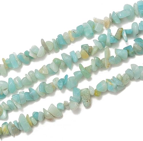 Miniatura 8 de PLTbeads Kit de collar y pulseras de cintura con piedras preciosas curativas natrales de 0.197-0.315 in, piedra irregular, diseño de manualidades,