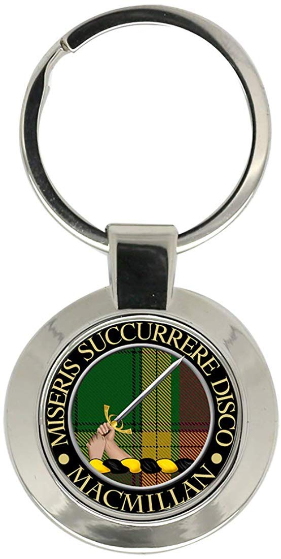 Giftshop Uk Unisex Silver Coloured Metal Macmillan Scottish Clan Key Ring