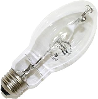 Venture 60811 - 200 Watt - ED17 - Pulse Start - Metal Halide - Unprotected Arc Tube - 4000K - Medium Base - ANSI M136/E - Base Up Burn - MS200W/BU/MED/PS/740