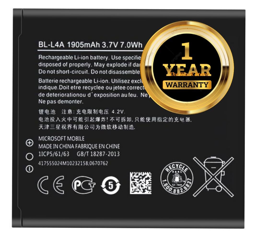 Original BL-L4A Batery Compatible with Nokia Lumia 535 Mobile (B0DF7YVJW3) Amazon Price History, Amazon Price Tracker