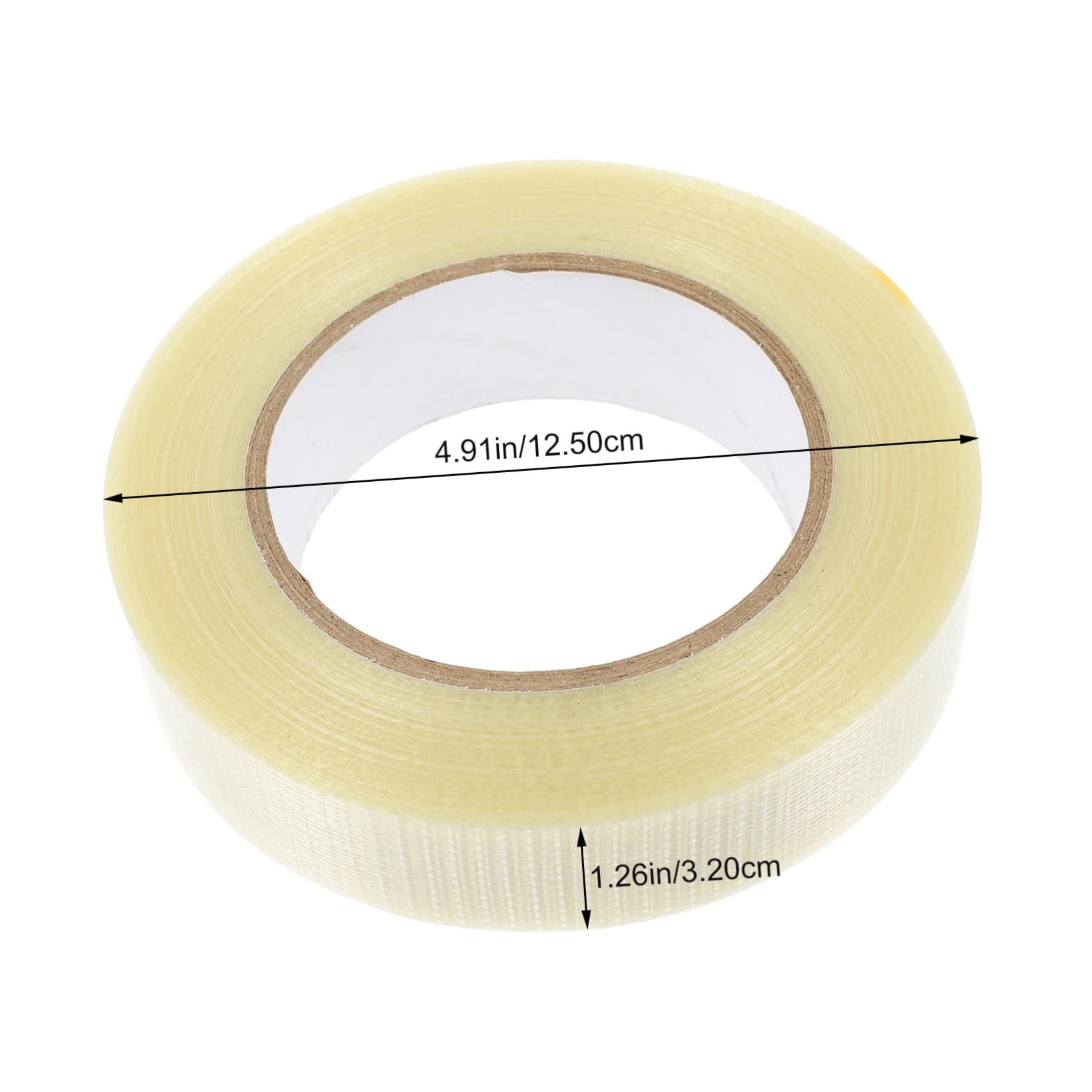BELLIFFY Tear-Resistant Fiber Tape Adhesive Mesh for Shipping Reinforcement High Tensile Strength
